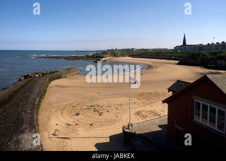 Cullercoats Bay, Tyne and Wear Stock Photo