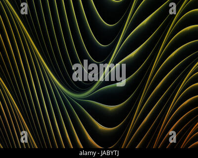 Alien Skin series. Design composed of colored metallic textures as a metaphor on the subject of technology, science fiction and biology Stock Photo