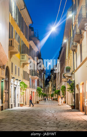 Italy, Lombardy, Milan, via Della Spiga street Stock Photo