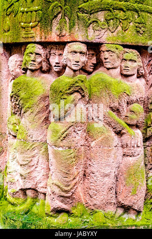 Berlin Rosenstraße: Denkmal für die Frauen, die gegen den Arrest ihrer jüdischen Ehemänner protestierten; Memorial of the protesting women Stock Photo