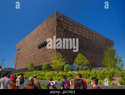 WASHINGTON, DC, USA - Smithsonian National Museum of African American History and Culture. Stock Photo