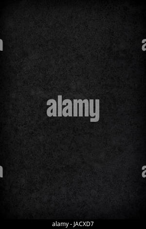 Grungy black concrete wall background Stock Photo
