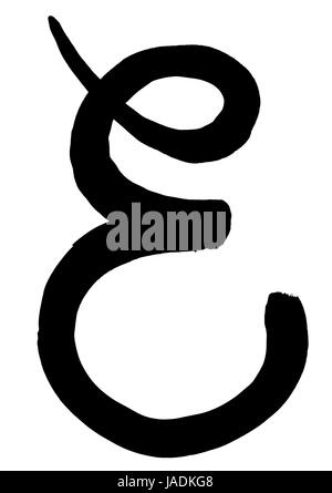Epsilon sign. Epsilon letter, Greek Alphabet Symbol, green minimal ...
