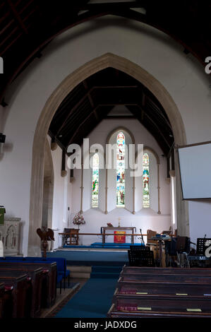 Holy Trinity Church, Deanshanger, Northamptonshire, England, UK Stock Photo