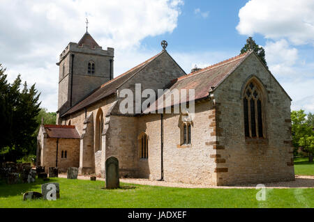 Church of the Assumption of the Blessed Virgin Mary, Leckhampstead, Buckinghamshire, England, UK Stock Photo