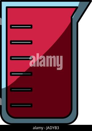Erlenmeyer Flask Chemistry Stock Vector