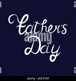 Happy Fathers Day.Happy fathers day card retro type font. Stock Vector