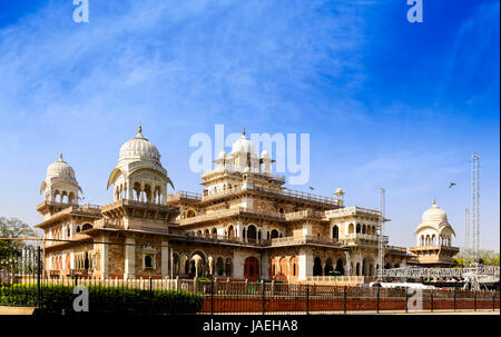 The Albert Hall Museum (Government Central Museum) is the oldest museum of the state in Jaipur, Rajasthan, India Stock Photo