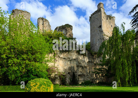 France, Loir et Cher, Vendome, the castle Stock Photo