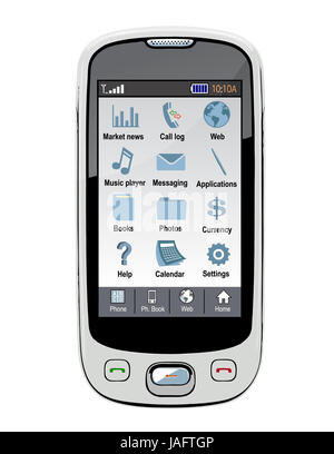 Description:Vector cell phone, PDA and Stock Photo