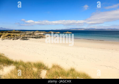 Camusdarach dunes and beach, Scotland Stock Photo