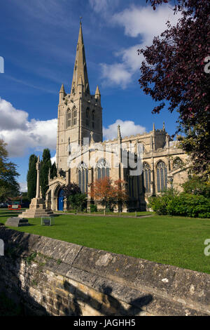 All Saints Parish Church, Oakham, Rutland, England, UK. Stock Photo