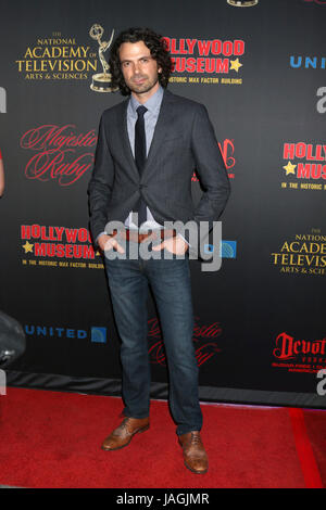 Daniel Hall attending the NATAS Daytime Emmy Nominees Reception at the Hollywood Museum in Los Angeles, California.  Featuring: Daniel Hall Where: Los Angeles, California, United States When: 26 Apr 2017 Credit: Nicky Nelson/WENN.com Stock Photo