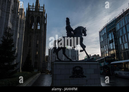 Robert the Bruce statue at Marischal Square, Aberdeen