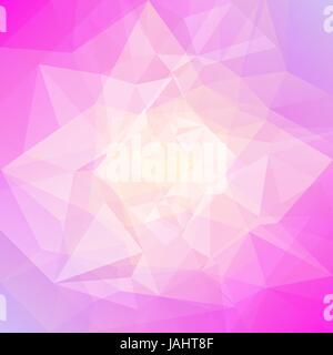 Abstract square triangle background. Stock Vector