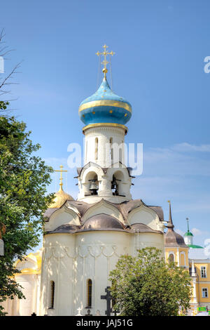 Church of the Descent of the Holy Spirit. Holy Trinity St. Sergius Lavra. Sergiev Posad, Russia. Stock Photo