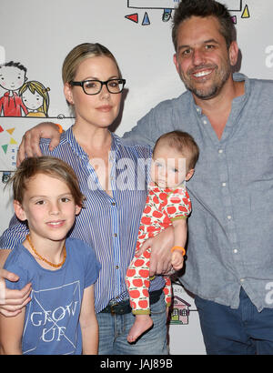 Zimmer Children's Museum 'We All Play' event  Featuring: Kathleen Robertson, William Robert Cowles, Chris Cowles Where: Los Angeles, California, United States When: 30 Apr 2017 Credit: FayesVision/WENN.com Stock Photo