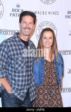 A Walk On Water Charity Fundraiser hosted by JP DeJoria and Pierce Brosnan  Featuring: Jack Turturki, Michelle Turturki Where: Los Angeles, California, United States When: 29 Apr 2017 Credit: WENN.com Stock Photo