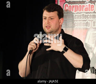 Craig Murray - from Plusnet broadband TV ad and one of the hottest talents on the UK comedy circuit -  performs at Castle Comedy Club, Biggleswade, Bedfordshire  Featuring: Craig Murray Where: Biggleswade, United Kingdom When: 01 May 2017 Credit: WENN.com Stock Photo