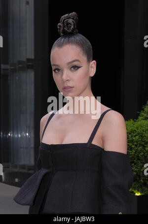 Hailee Steinfeld leaving her hotel Featuring: Hailee Steinfeld Where