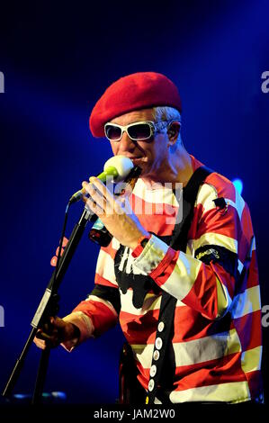 Captain Sensible with the Damned Stock Photo