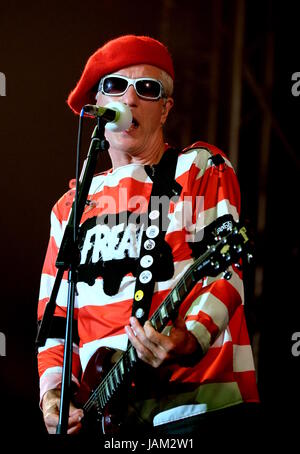 Captain Sensible with the Damned Stock Photo