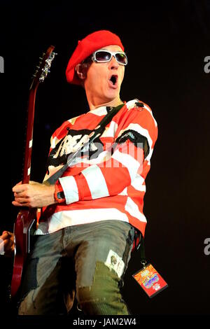 Captain Sensible with the Damned Stock Photo