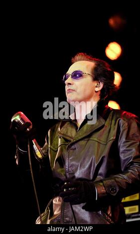 Dave Vanian with The Damned at Isle of Wight Festival June 11 2016, Newport IOW Stock Photo