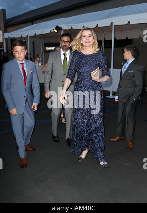 Kian William Jarrahy And Geena Davis Attending The UCLA Mattel Children