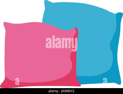 Pillow icon vector illustration flat design Stock Vector