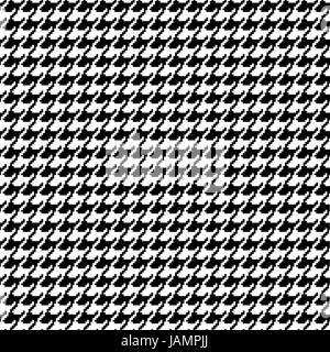 Seamless Houndstooth Pattern - Openclipart