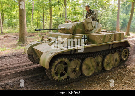 Panzer II Ausf. L 'Luchs' at Militracks event Stock Photo