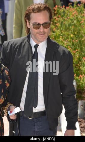 Joaquin Phoenix  Photocall of the film 'You Were Never Really Here'  70th Cannes Film Festival  May 27, 2017 Photo Jacky Godard Stock Photo