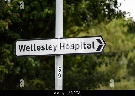 Spire Wellesley Hospital in Eastern Avenue Southend on Sea, Essex. Private hospital Stock Photo