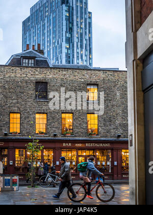 Brushfield Street, Spitalfields, London E1, England, UK Stock Photo