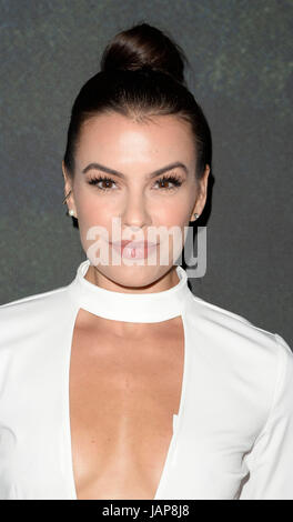 Los Angeles, USA. 6th Jun, 2017. Sandra Hinojosa at the premiere of Riveting Entertainment's 'Chris Brown: Welcome to My Life' documentary at L.A. Credit: MediaPunch Inc/Alamy Live News Stock Photo