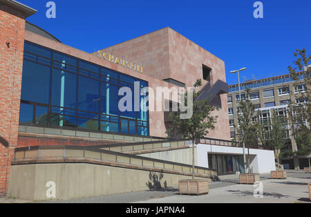 Nuremberg, The Staatstheater Nuernberg is a theatre building in Nuremberg, Middle Franconia, Bavaria, Germany Stock Photo