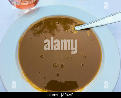 southern french fish soup Stock Photo