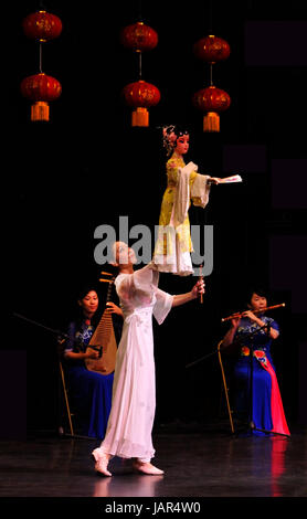 Guangzhou Chinese Puppet Show Stock Photo