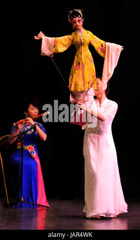 Guangzhou Chinese Puppet Show Stock Photo