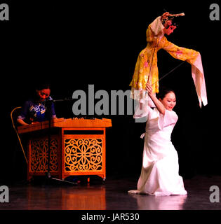 Guangzhou Chinese Puppet Show Stock Photo