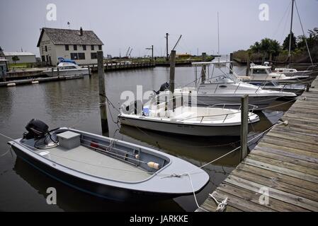 Long Island Maritime Museum West Sayville New York NY  founded in 1966 on the waterfront grounds of the  Meadowedge estate. Stock Photo