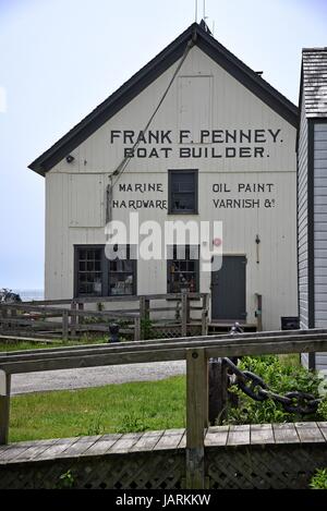 Long Island Maritime Museum West Sayville New York NY  founded in 1966 on the waterfront grounds of the  Meadowedge estate. Stock Photo