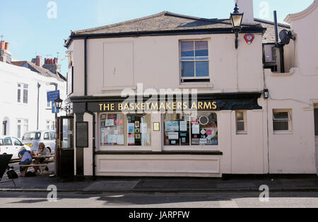 The Basketmakers pub in North Laine area of Brighton UK Stock Photo