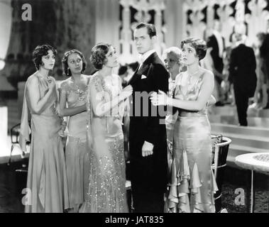 OUR BLUSHING BRIDES 1930 MGM film with Robert Montgomery Stock Photo