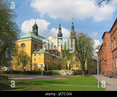 Old church in Poznan Stock Photo