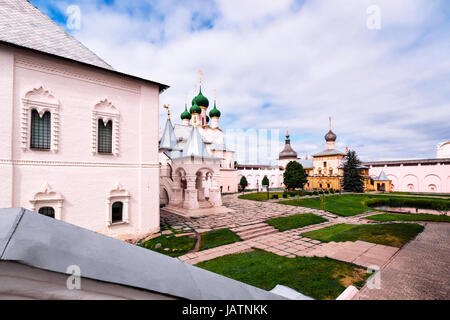 The Church in the Kremlin of Rostov Stock Photo