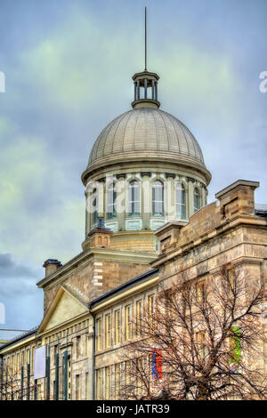 Bonsecours Market in old Montreal, Canada. Built in 1860 Stock Photo