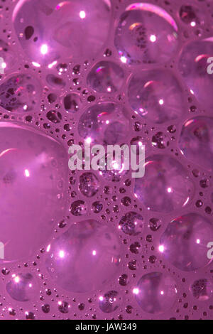 Close Up of Bubbles Made from Paint Stock Photo