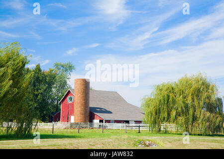 Farm in Central Indiana Stock Photo: 27779641 - Alamy